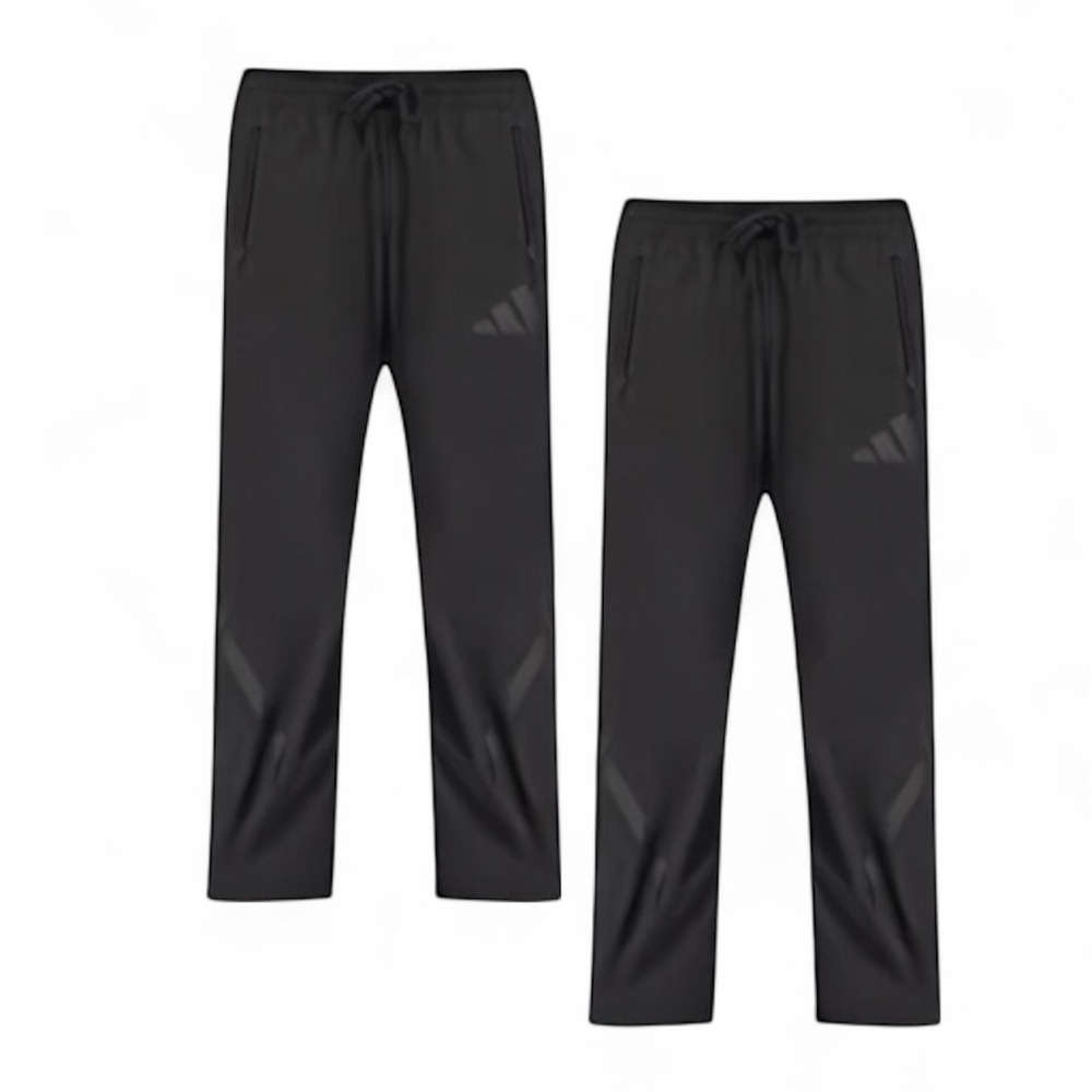 Set of (2) adidas Women's ZNE Woven Black Pair of Pants EUC
